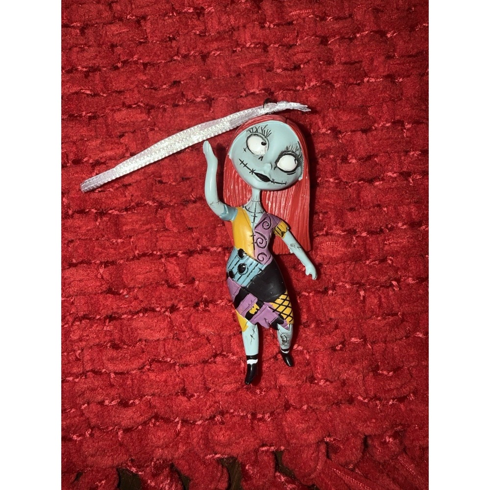 Disney Sally Ornament Nightmare Before Christmas Figure Patchwork Dress